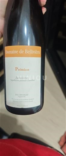 Loire Valley Jasnières Domaine Bellivière Prémices Non-Vintage