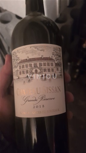 Bordeaux Côtes-de-Bordeaux Château Gissan Grande Réserve 2018