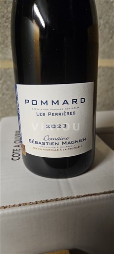 Burgundija Pommard Domaine Sébastien Magnien Les Perrières 2023