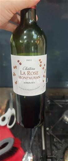 Bordeaux Château La Rose Montauran 2022