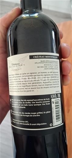 Bordeaux Blaye-Côtes-de-Bordeaux Château Montfollet 2025