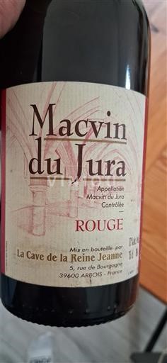 Jura Macvin du Jura La Cave de la Reine Jeanne 2018