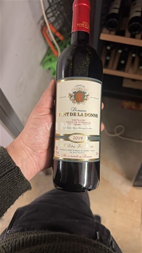 Burdeos Castillon-costas-de-burdeos Domaine Pont de la Donne 2019
