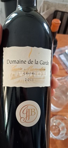 Jihozápad Cahors Domaine La Garde Momentum 2011