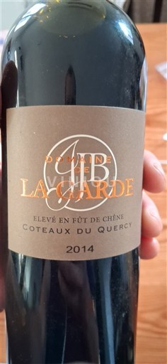 Südwestfrankreich Coteaux-du-Quercy Domaine La Garde 2014