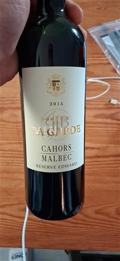Jihozápad Cahors Domaine La Garde Réserve Edouard 2015