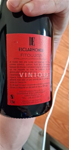 Languedoc Fitou Domaine Paul Huc Esclarmonde 2021