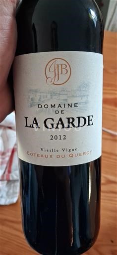 Südwestfrankreich Coteaux-du-Quercy Domaine La Garde Vieille Vigne 2012