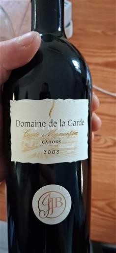 Jihozápad Cahors Domaine La Garde Monumentum 2008