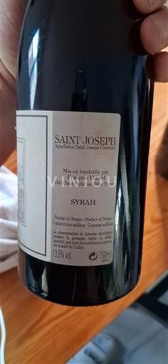 Valle del Ródano Saint-Joseph François Villard 2017