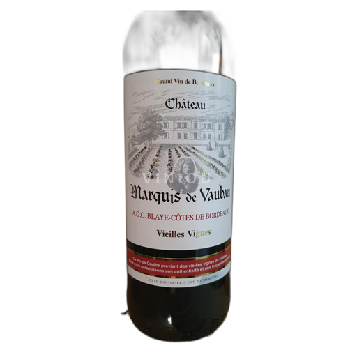Bordeaux Blaye-côtes-de-bordeaux Château Marquis de Vauban Vieilles Vignes Non Millésimé