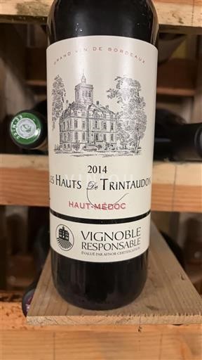 Bordeaux Haut-Médoc Les Hauts de Trintaudon 2014