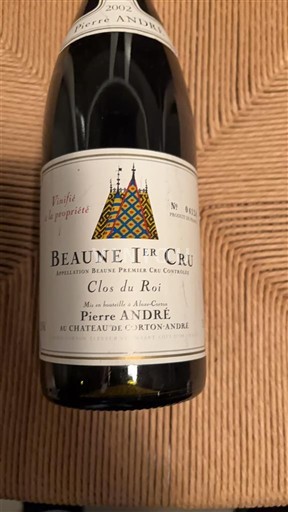Bourgondië Beaune Premier Cru Pierre André Clos du Roi 2002