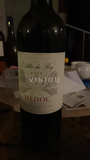 Bordeaux Médoc Allée du Roy 2020