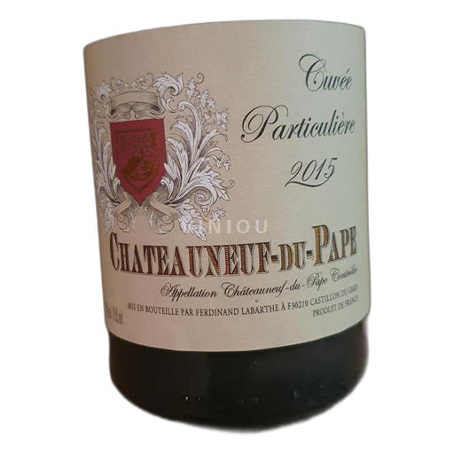 Valle del Rodano Châteauneuf-du-Pape Cuvée Particulière 2015