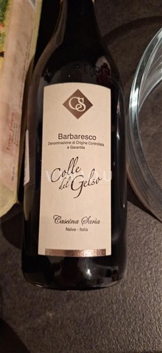 Piedmont Barbaresco Cascina Saria Colle del Gelso 2014