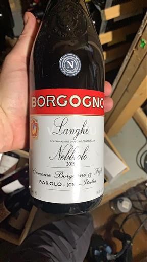 Piemont Langhe Borgogno Nebbiolo 2015