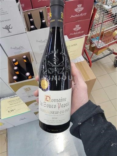 Rhônen laakso Châteauneuf-du-Pape Domaine La Souco Papale 2016