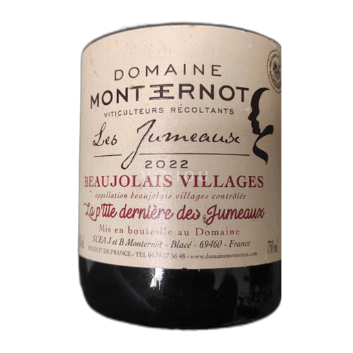 Beaujolais MONTERNOT Les Jumeaux La Petite dernière des Jumeaux 2022