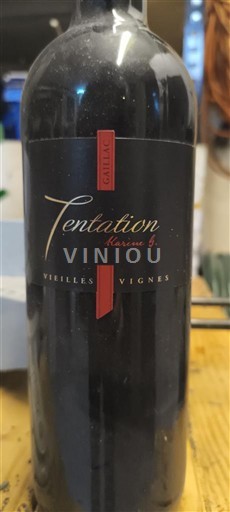 Weine Rouge sec Tentation Karen B. Vieilles Vignes Cailhol Gautran Non millésimé Frankreich Languedoc Minervois AOC