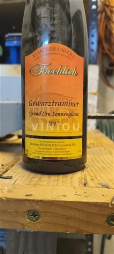 Alsace Alsace Grand Cru Grand Cru Domaine Froehlich Grand Cru Sonnenglanz 2017