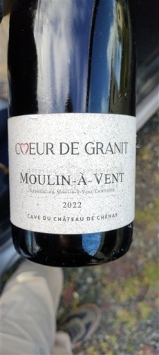 Beaujolais Moulin-à-vent Château Cave du Château de Chénas Cœur de Granit 2022