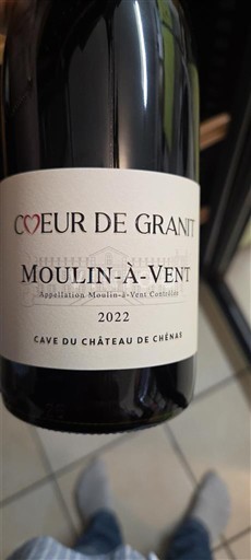 Beaujolais Moulin-à-vent Château Cave du Château de Chénas Cœur de Granit 2022