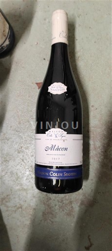 Borgoña Mâcon y Mâcon-villages Domaine Colin Seguin 2017
