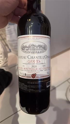 Бордо Ґрав. Château Chante l'Oiseau 2020