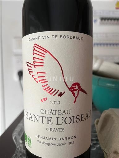 Burdeos Graves Château Chante l'Oiseau 2020