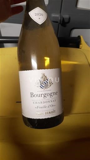 Burgundija Domaine Paul Benoit Feuille d'Or 2020