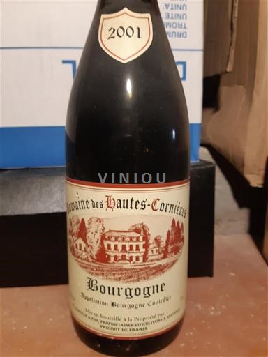 Borgoña Domaine S Hautes-Cornières 2001