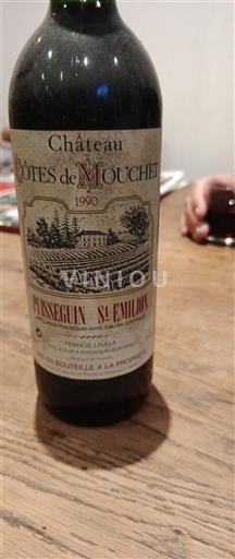Bordeaux Puisseguin-saint-émilion Château Côtes de Mouchet 1990