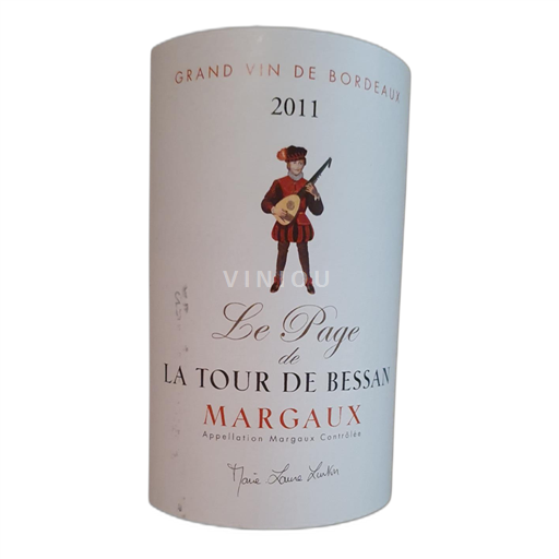 Bordeaux Margaux La Tour de Bessan Le Page 2011