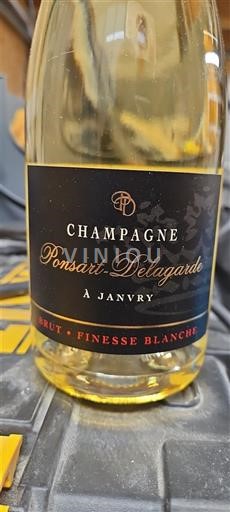 Champagne Ponsart-Delagarde Finesse Blanche Ikke årgangsbestemt