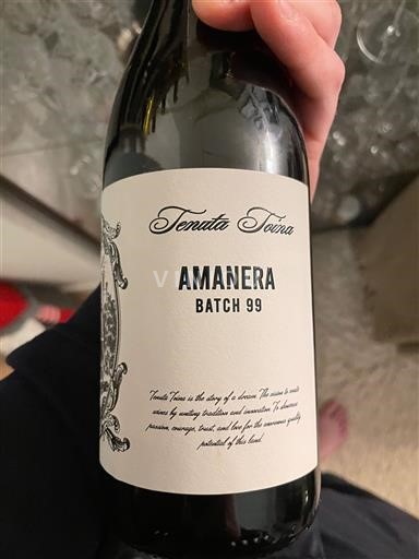 Sicília Tenuta Tèna Amanera Batch 99 2023