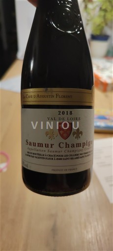 Vallée de la Loire Saumur-champigny La Cave d'Augustin Florent 2018