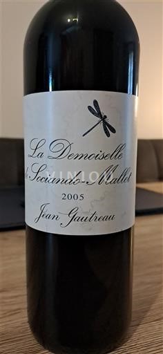 Bordeaux Haut-Médoc Sociando-Mallet La Demoiselle de Sociando-Mallet 2005