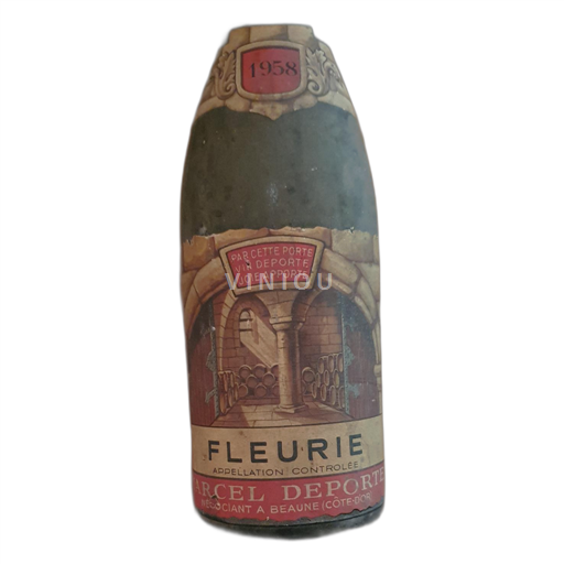 Beaujolais Fleurie Marcel Deporte 1958