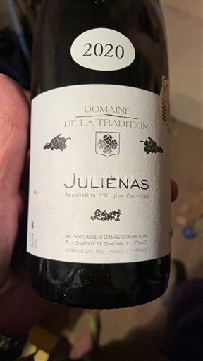 Beaujolais Juliénas Domaine La Tradition 2020