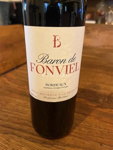 Bordeaux Baron de Fonviel 2024