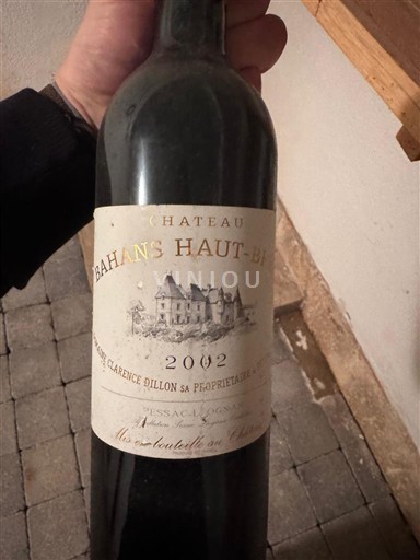 Bordeaux Pessac-Léognan Château Bahans Haut-Brion 2002