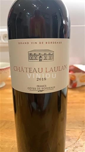 Bordeaux Francs-côtes-de-bordeaux Château Laulan 2018