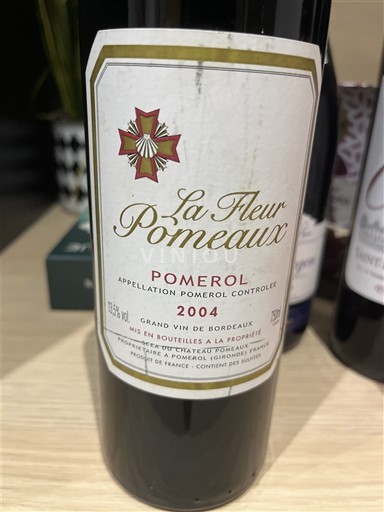 Bordeaux Pomerol La Fleur Pomeaux 2004