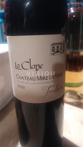 Languedoc La Clape Château Mire L'Etang Tradition 2021