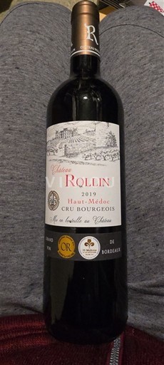 Bordeaux Haut-Médoc Cru Bourgeois Château Rollin 2019
