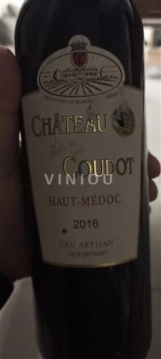 Bordeaux Haut-Médoc Château Coudot 2016