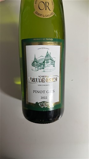 Elsass Joseph Freudenreich Pinot gris 2022