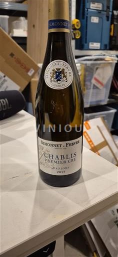 Burgundsko Chablis Premier Cru Simonnet-Febvre Vaillons 2019