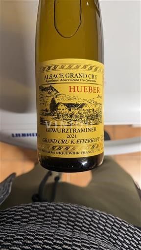 Alsace Grand Cru Hueber Grand Cru Kaefferkopf 2021